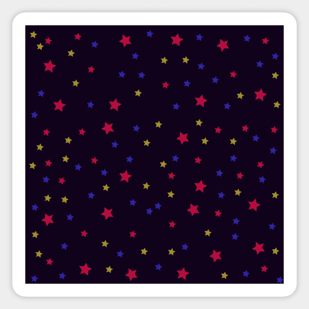 Retro Stars Sticker by Melisaura